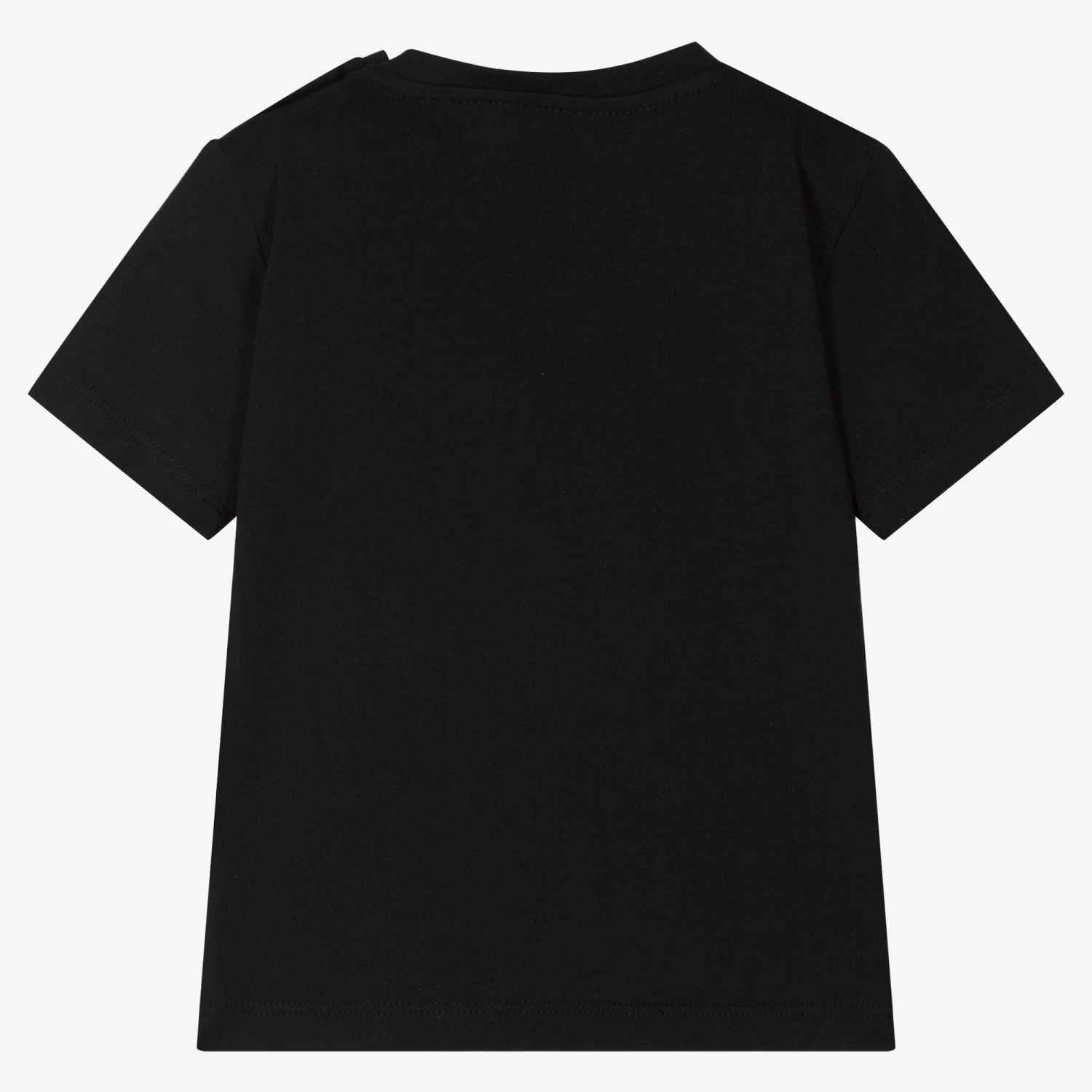 Versace Baby Boys Black Cotton Medusa T-Shirt 2 Versace Baby Boys Black Cotton Medusa T-Shirt - Image 2