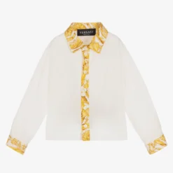 Versace Baby Boys White Barocco Shirt