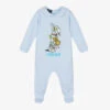 Versace Boys Blue Bunny Babygrow