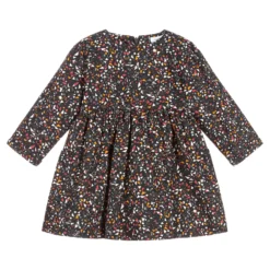 Wedoble Baby Girls Black Cotton Dress