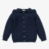 Wedoble Navy Blue Wool Cardigan